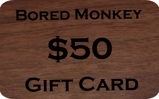 Bored Monkey Woodworking Gift Card