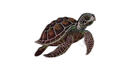 Multi Layered Sea Turtle